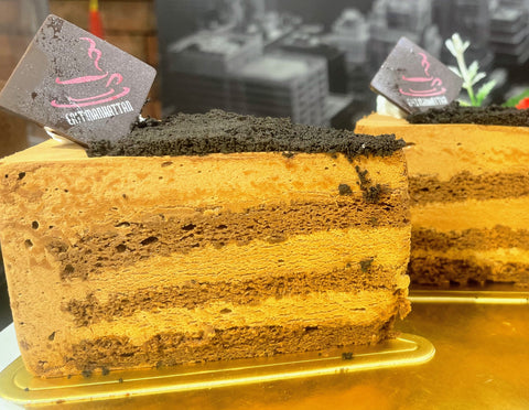 Chocolate Sliced Mousse Cake (2 pcs)
