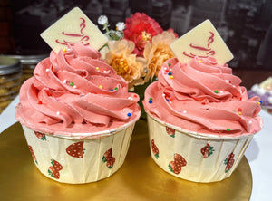 Cupcake - Pink Design (Regular Size) - 2 pcs