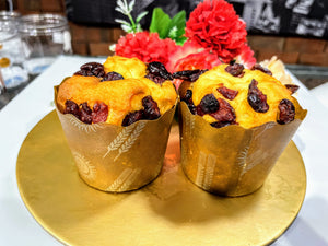 Gluten Free Cranberry Muffin (Regular Size x 2pcs)