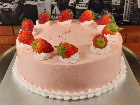 Strawberry Mousse Cake (Whole)
