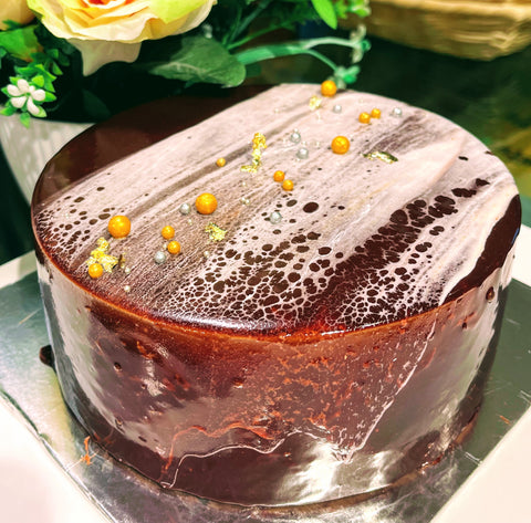 Dark Chocolate Mousse Cake (Whole)
