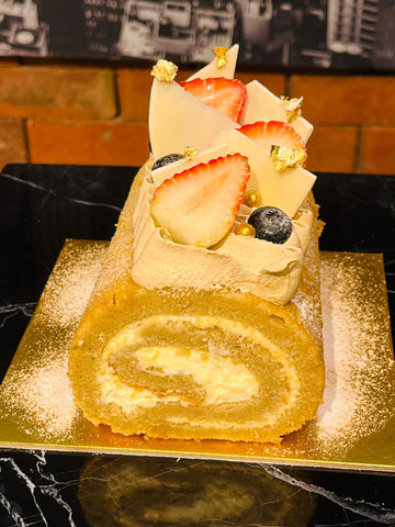 Tiramisu Log Cake